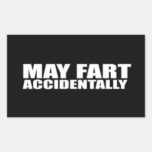 May fart accidentally sticker
