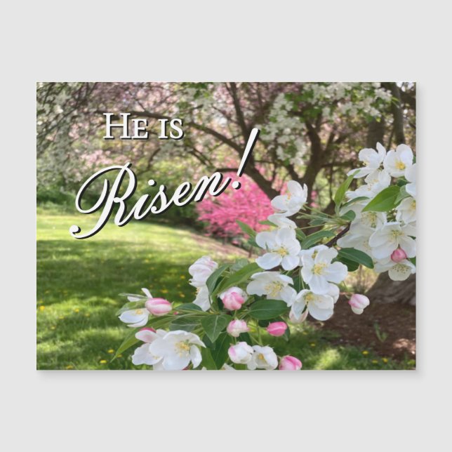 May Flowers Easter Magnet (Devant)