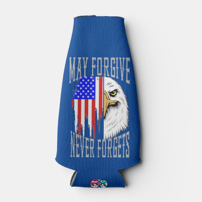 May Forgive Eagle  Can Cooler (Front)