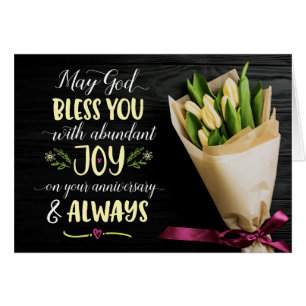 May God Bless you with Joy On your Anniversary
