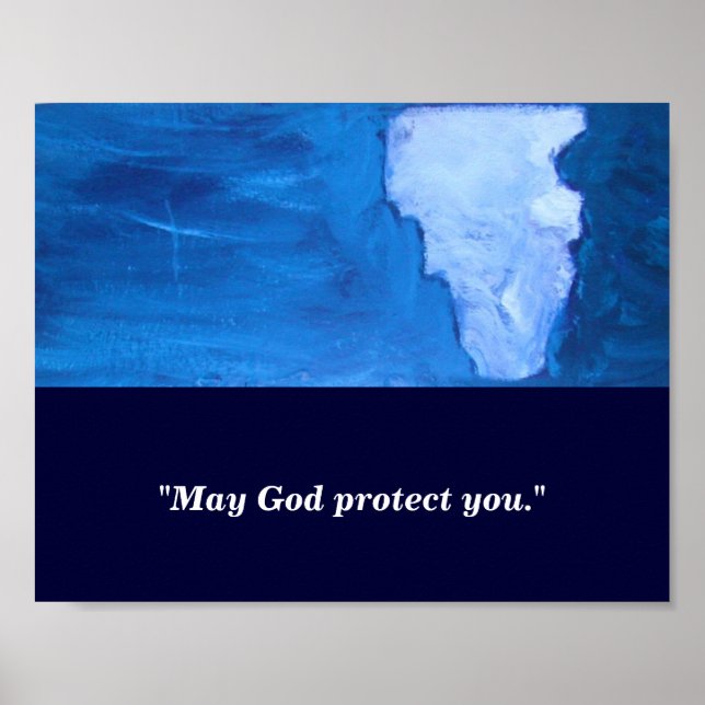 MAY GOD PROTECT YOU POSTER (Front)