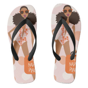 May Happy Place Flip Flops