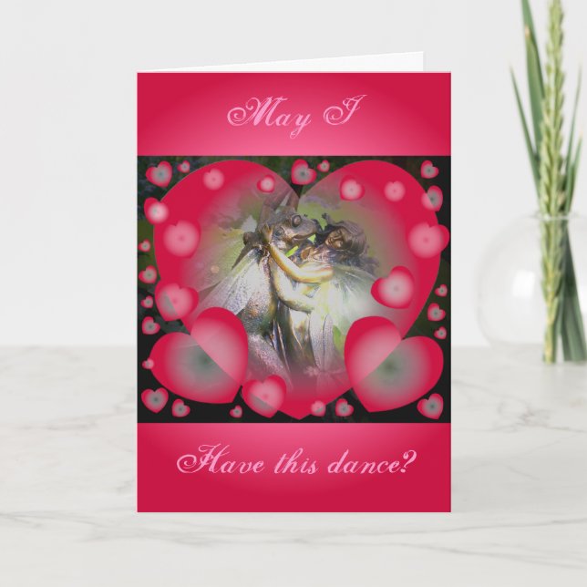 May I Have This Dance Holiday Card (Front)