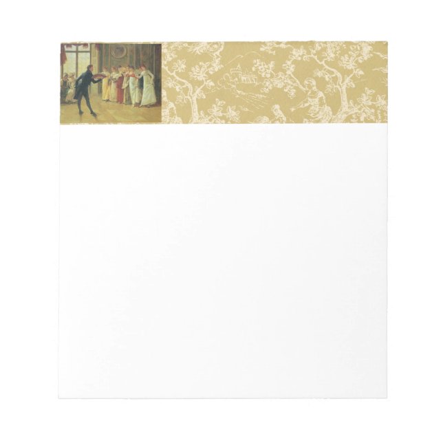 May I Have This Dance? Notepad (Front)