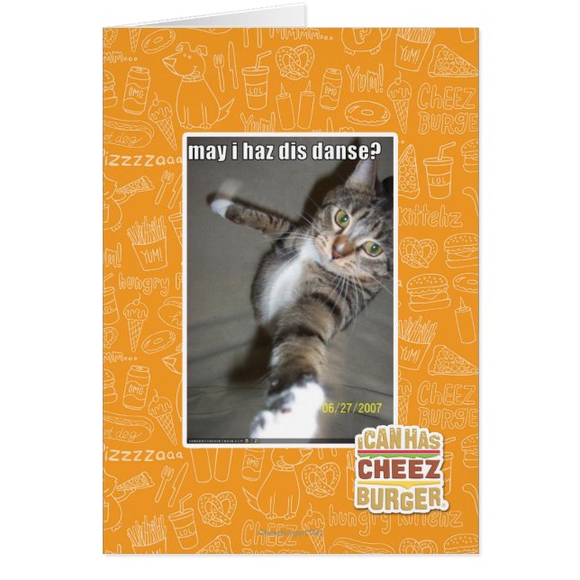 may I haz dis dance? (Front)