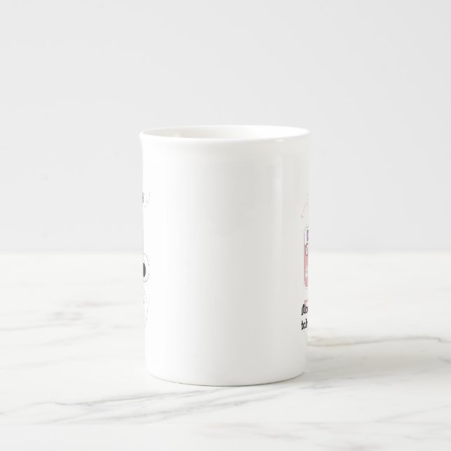May I take your photo?  Bone China Mug (Front)