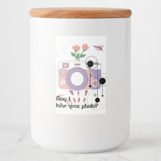 May I take your photo? Food Label