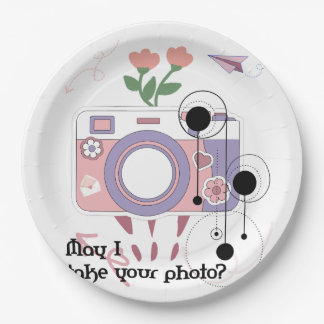 May I take your photo? Paper Plate
