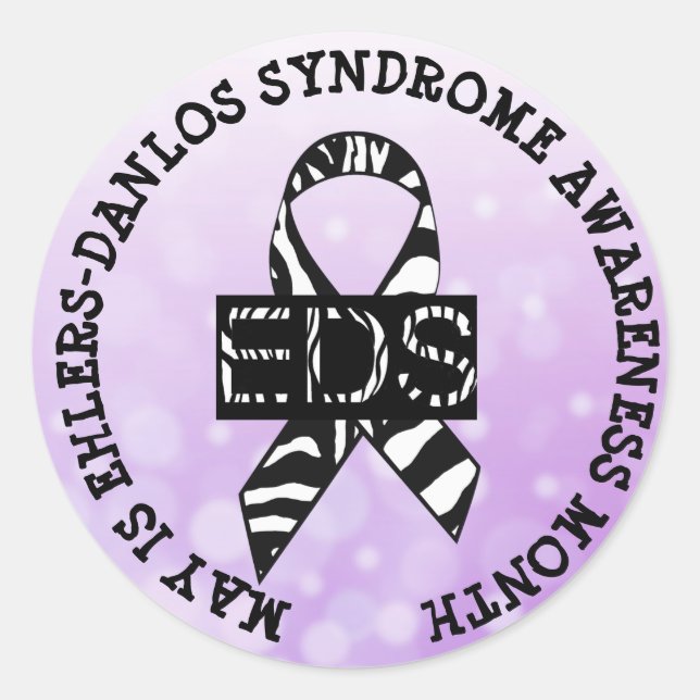 May is Ehlers-Danlos syndrome Month Stickers (Front)