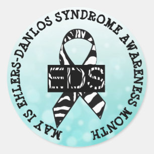 May is Ehlers-Danlos syndrome Month Stickers