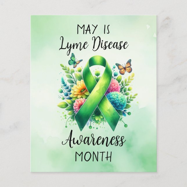 May is Lyme Disease Awareness Month Flyer (Front)