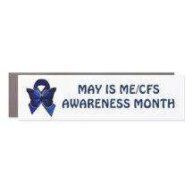 May is ME/CFS Awareness Month Car Magnet