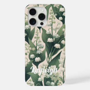 may lily of the valley birth month flower iPhone 15 pro max case