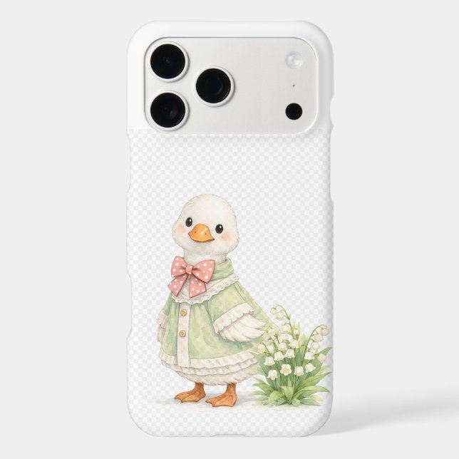 May lily of the valley coquette bow goose (Back)