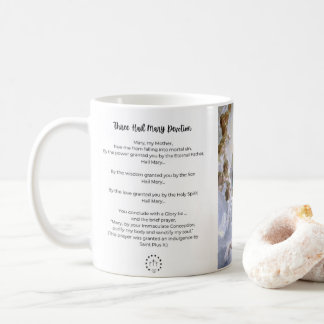 May--Month of Mary Three Hail Mary Mug