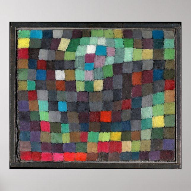 May Picture, by Paul Klee, 1925 Poster (Front)