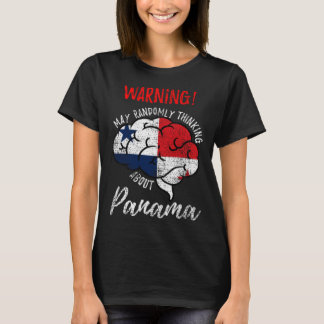 May Randomly Thinking About Panama Panamanian Vint T-Shirt