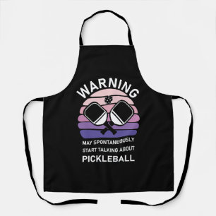 May Start Talking About Pickleball Apron