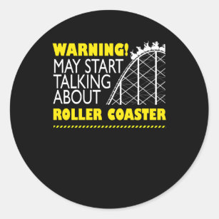 Roller Coaster Stickers 54 Results Zazzle CA