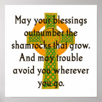 May The Blessings Outnumber - Irish Quote