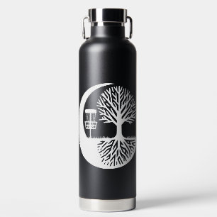 May the Course be with You   Disc Golf Humor Water Bottle