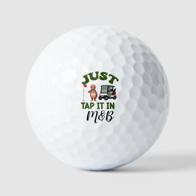 May the course be with you   golf balls (Front)