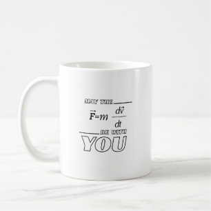 May the Formula Be with You Engineer Funny Physics Coffee Mug