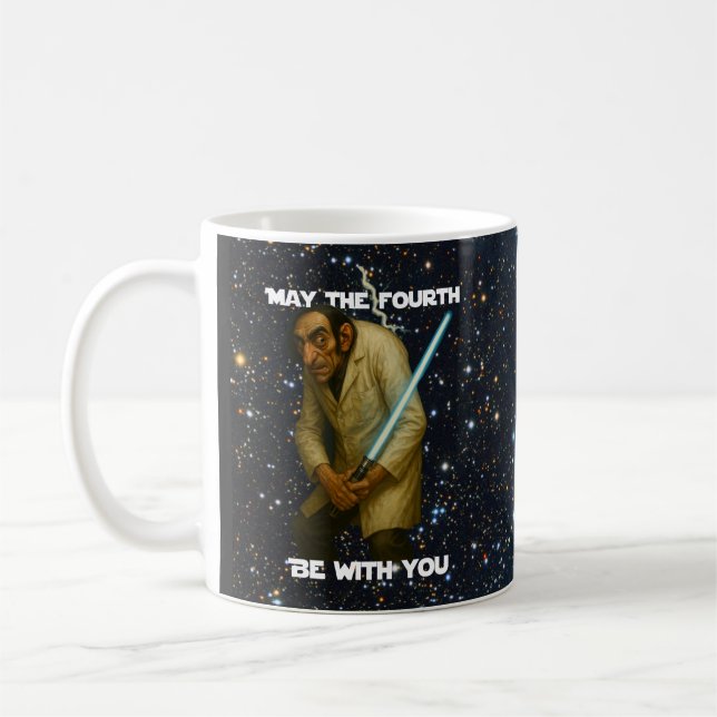 May the Fourth be with you (Math-ter)! Coffee Mug (Left)