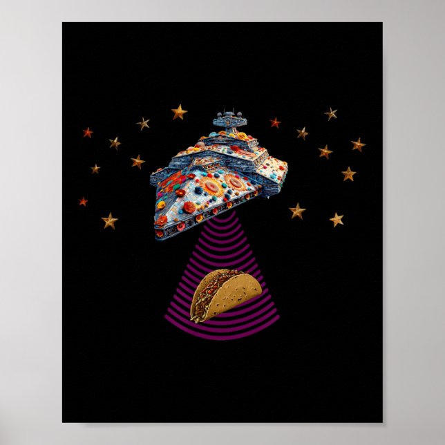 May The Fourth-cinco De Mayo Destroyer Taco Tracto Poster (Front)