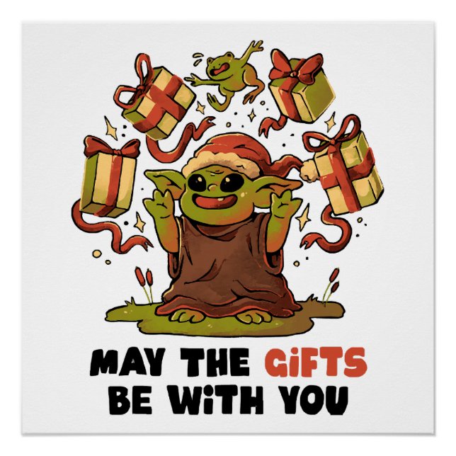 May the Gifts Be With You Poster (Front)