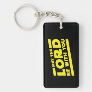 May the LORD be with you Keychain