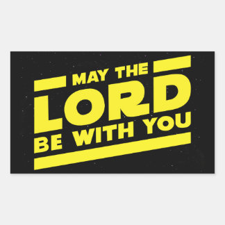 May the LORD be with you Sticker