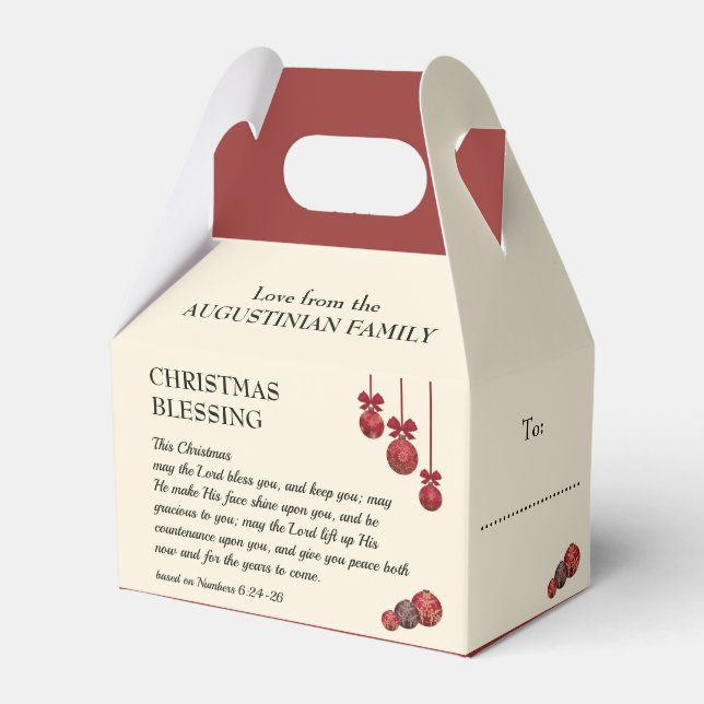 MAY THE LORD BLESS YOU FAVOR BOX (Front Side)