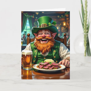 May the Luck of the Irish be with You! St Pattys Card