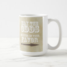 may the odds be ever in your favour coffee mug