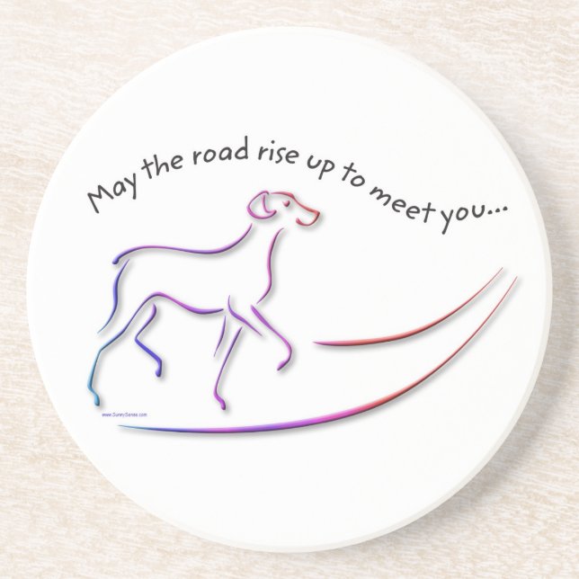 May the Road Rise Up w/Dog Coasters (Front)