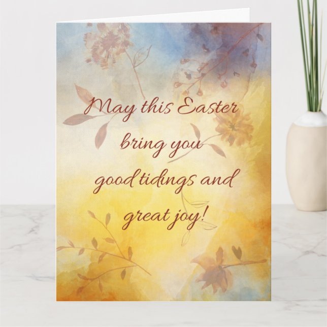 MAY THIS EASTER... CARD (Front)