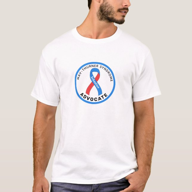 May-Thurner Syndrome Advocate White Men's T-Shirt (Front)