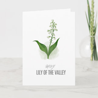May Violet Birth Flower  T-Shirt Watercolor Holiday Card