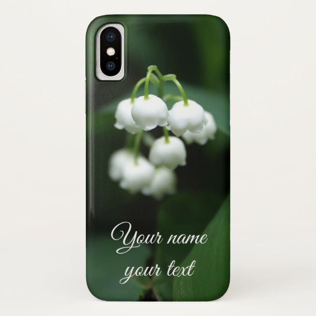 May white lilies Case-Mate iPhone case (Back)