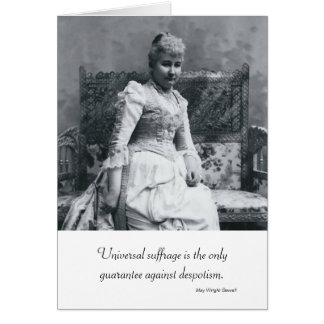 May Wright Sewall-Mothers & Politics