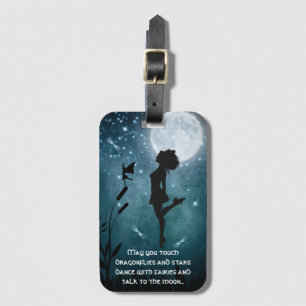 May You Dance with Fairies Irish Dance Hard Shoe Luggage Tag