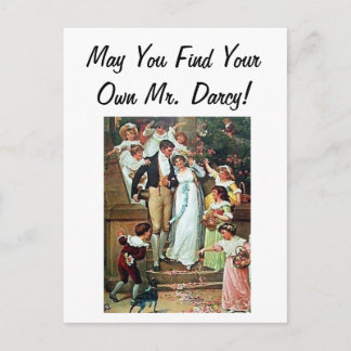 May You Find Your Own Mr. Darcy! Postcard