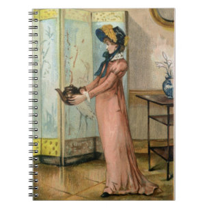 May You Have A Quite Too Happy Time, Victorian Chr Notebook