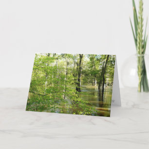 May You Live in the Overflow - A Thank You Card