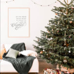 May You Never Be Too Grown For Christmas Eve Poster<br><div class="desc">We are always adding new designs daily!</div>