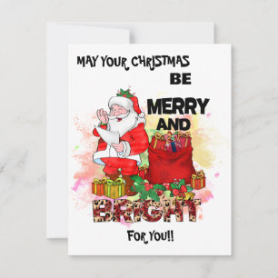 May Your Christmas Be Holiday Card