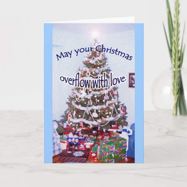 "May your Christmas..." special friend card (Front)