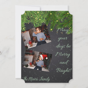 May Your Days be Merry and Bright Holiday Card