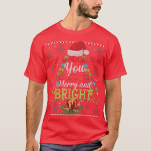 May Your Days Be Merry and Bright Ugly Christmas S T-Shirt